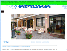 Tablet Screenshot of ambrahotel.eu